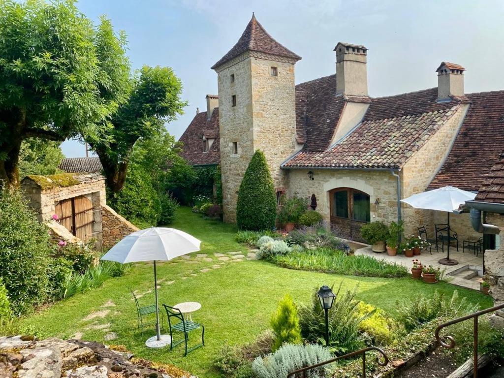 Manoir De Rieuzal Bed and Breakfast Loubressac Εξωτερικό φωτογραφία